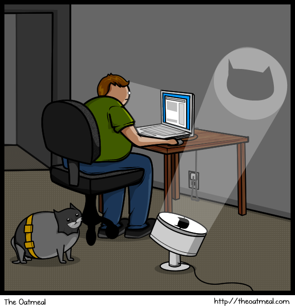 Кот против Интернет