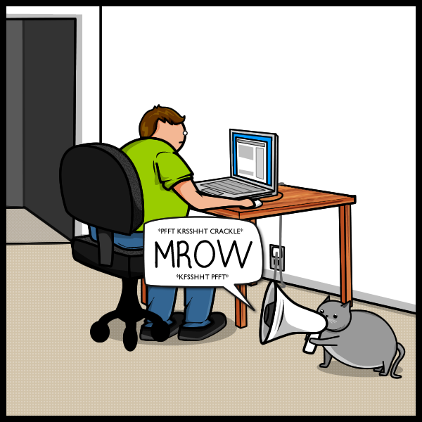Кот против Интернет