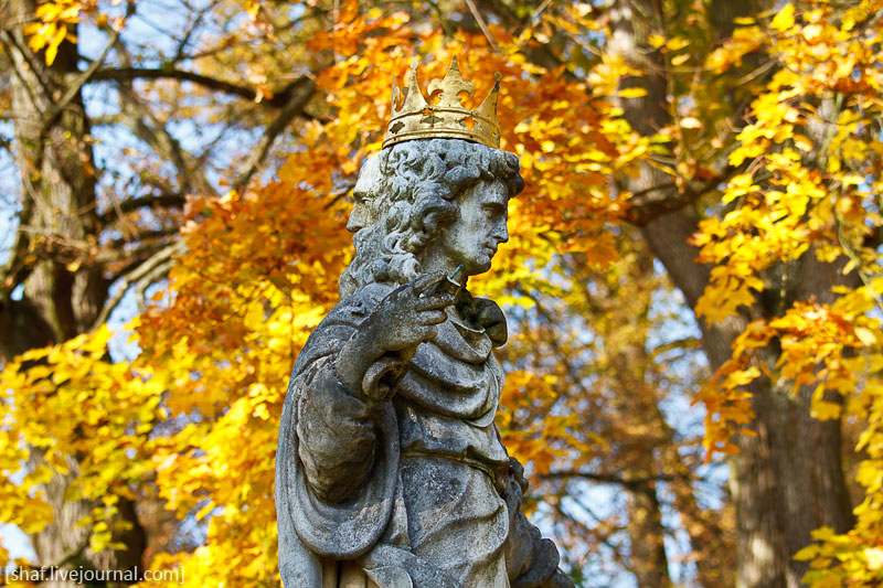 Лучезарная осень в Конопиште