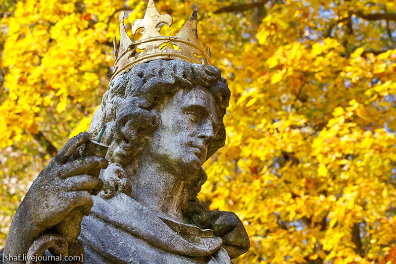 Лучезарная осень в Конопиште