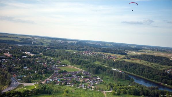 Полет на мотопараплане