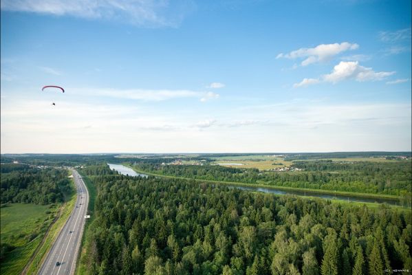 Полет на мотопараплане