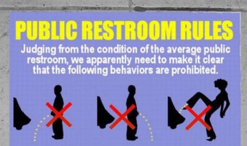 Туалетные правила