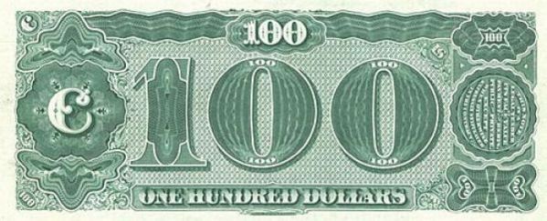 Изменение 100-долларовой купюры в течении 150 лет